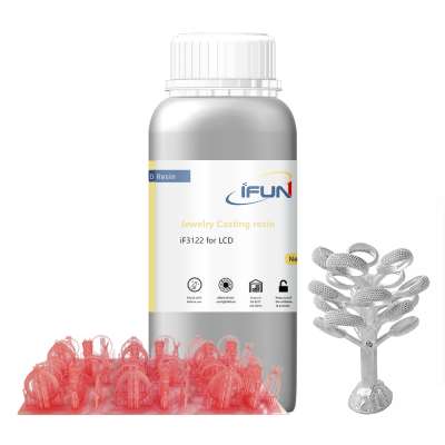 Factory Wholesale 405nm Resin IFUN3D Conventional 405nm Resin for LCD/DLP/SLA 3D Printer